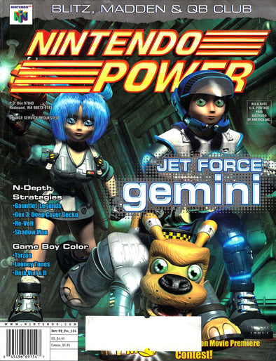 Nintendo Power Magazine volume 124