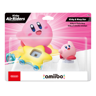 Kirby Air Rider Series Kirby & Warp Star Amiibo
