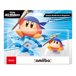 Kirby Air Rider Series Bandana Waddle Dee & Winged Star Amiibo