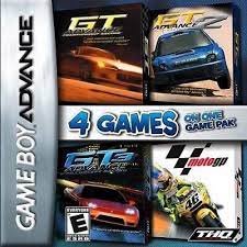 4 Game Racing Pak: GT Advance Championship Racing 1, 2, 3, & Moto GP