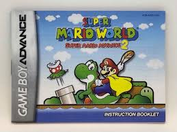 Super Mario World: Super Mario Advance 2 instruction manual