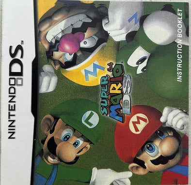 Super Mario 64 DS instruction manual