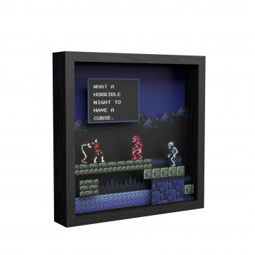 Castlevania: Horrible Night Pixel Frame 9x9