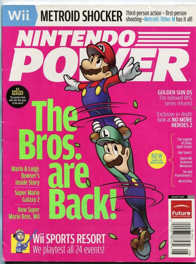 Nintendo Power Magazine volume 244 Newstand Edition