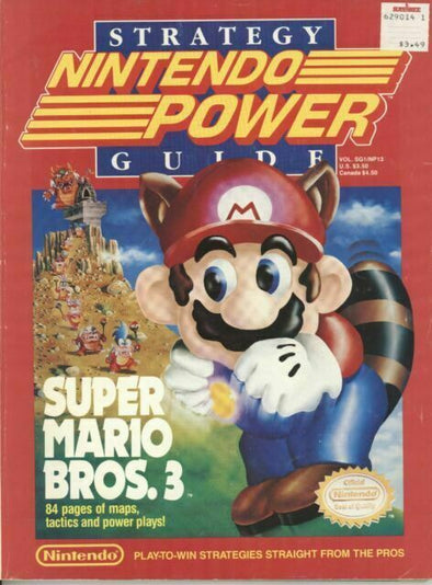 Super Mario Bros. 3 Strategy Guide Book