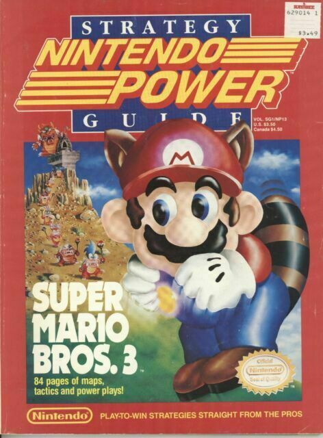 Super Mario Bros. 3 Strategy Guide Book