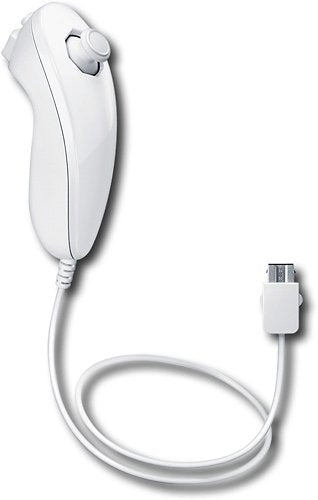 Nintendo brand Nunchuk controller (white)