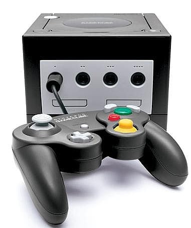 Nintendo Gamecube console (black)