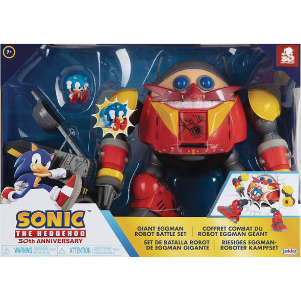 Sonic 30th Anniversary Giant Eggman Robot Battle Set