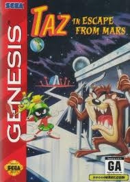 Taz in Escape from Mars