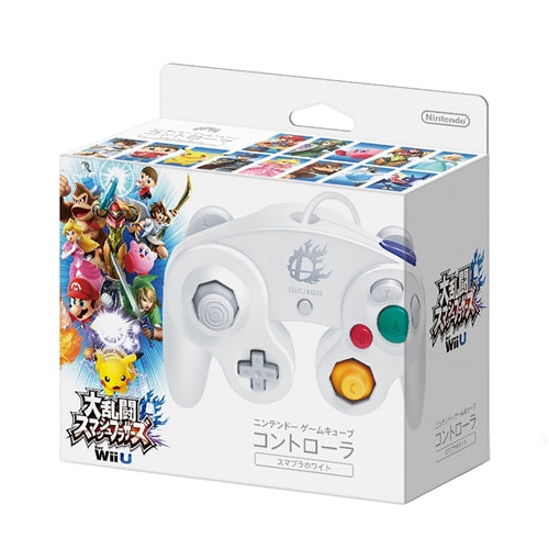 Nintendo brand Gamecube controller white (Japanese Super Smash Bros edition)