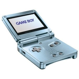 Game Boy Advance SP (pearl blue)