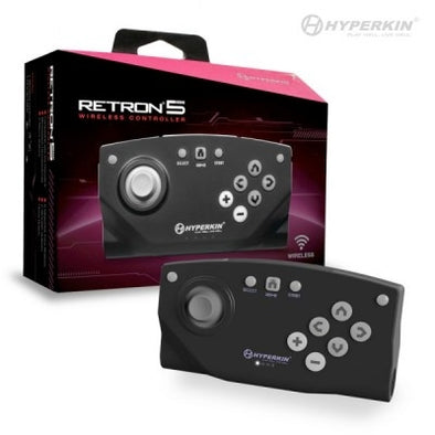Retron 5 wireless controller (black)
