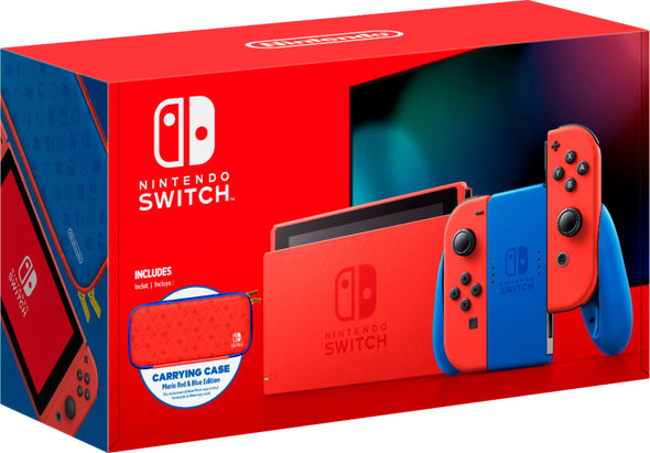 Nintendo Switch Console Mario Red & Blue Edition
