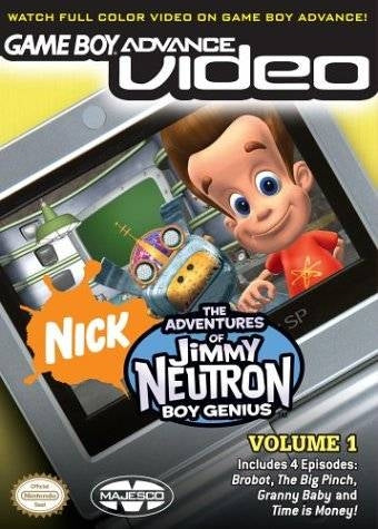 GBA Video: The Adventures of Jimmy Neutron Boy Genius volume 1