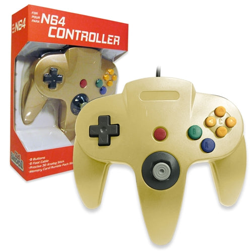 Old Skool N64 Controller (gold)