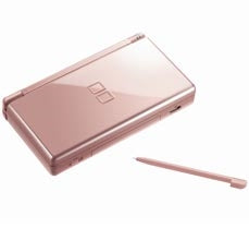 Nintendo DS lite (metallic rose)