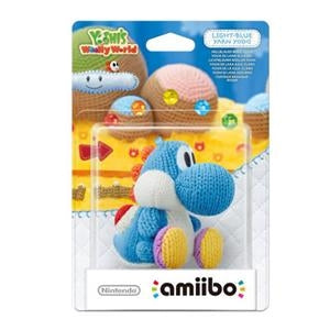 Yoshi's Wooly World Light Blue Yarn Yoshi Amiibo