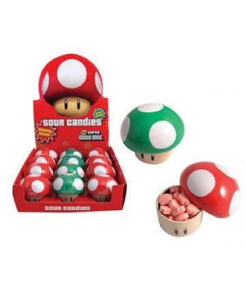 Super Mario Mushroom Sour Candies