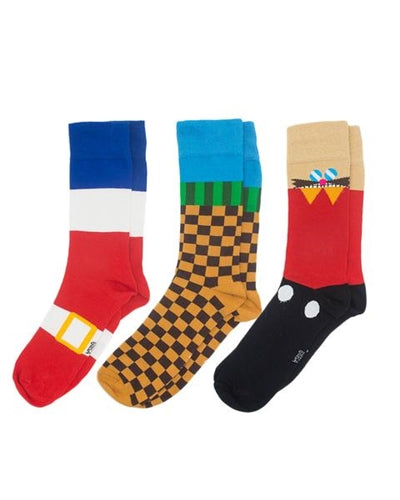 Socks Sonic the Hedgehog (3 Pairs)