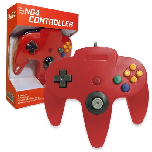 Old Skool N64 Controller (red)