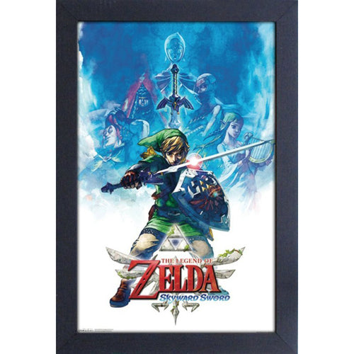 11 x 17 - Zelda - Skyward Sword Drawing Print
