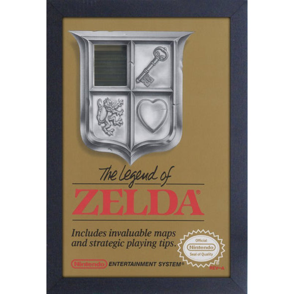 Framed Print 11 X 17 Zelda Cart
