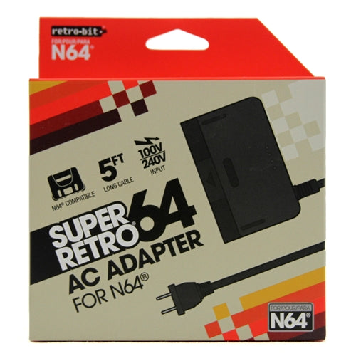 Retro-Bit N64 AC Power Adapter