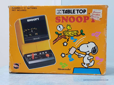 Tabletop Snoopy Game & Watch
