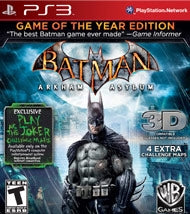 Batman: Arkham Asylum GotY Edition