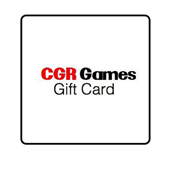 CGR Games Gift Cards