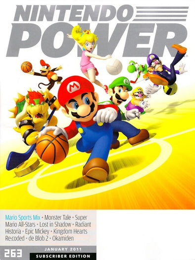 Nintendo Power Magazine volume 263 Subscriber Edition